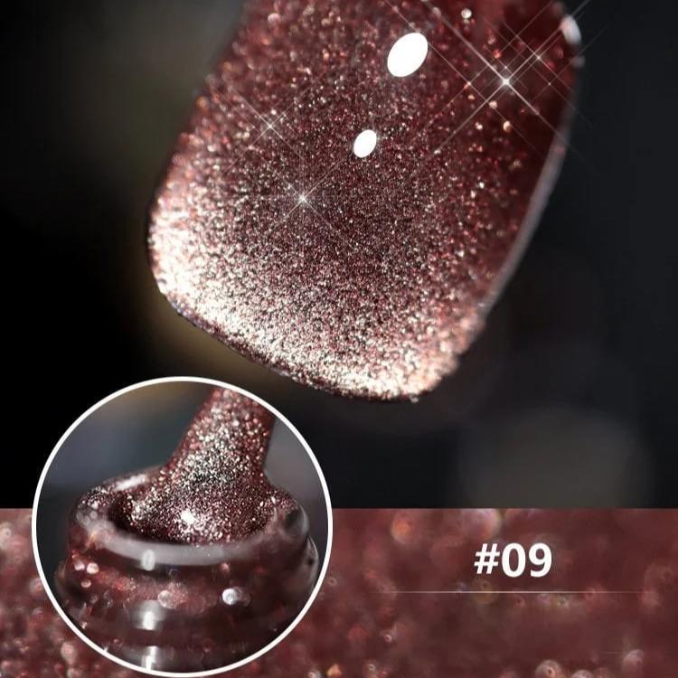 Laser Diamond Nail Polish Kit: Intense shine and glamorous sparkle