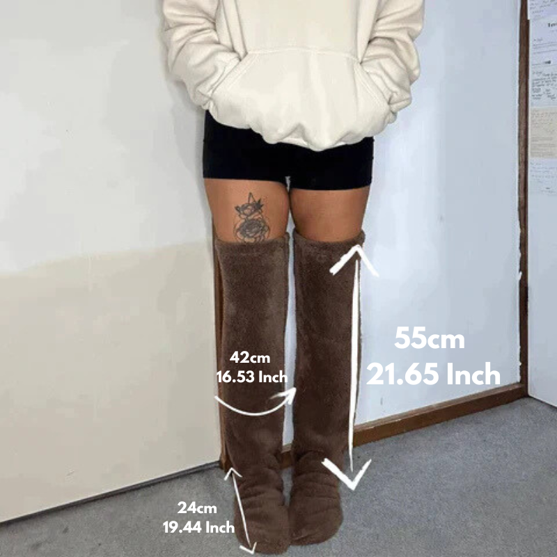 سنجل ميت: جوارب شتوية فائقة النعومة والدفء