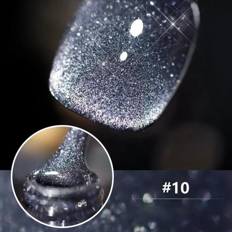 Laser Diamond Nail Polish Kit: Intense shine and glamorous sparkle