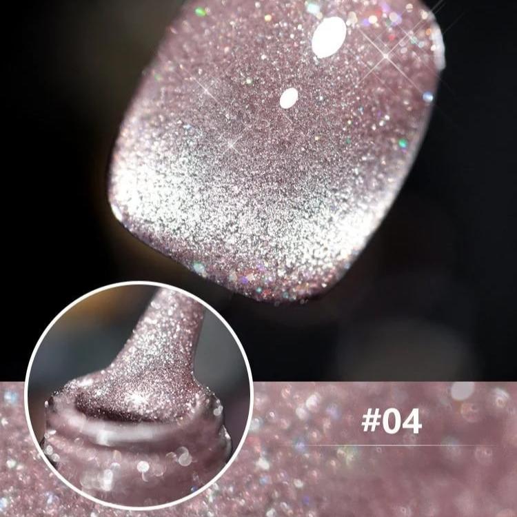 Laser Diamond Nail Polish Kit: Intense shine and glamorous sparkle