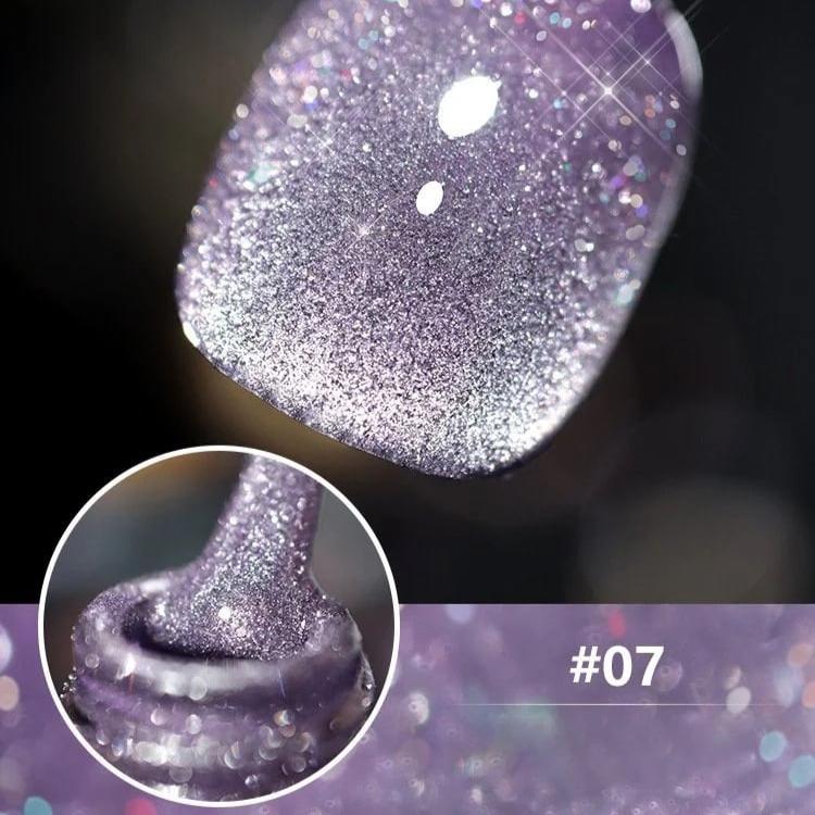 Laser Diamond Nail Polish Kit: Intense shine and glamorous sparkle