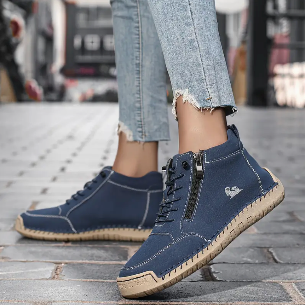 VogaDeck DoubleZip – Sneakers Komfort & orthopädische Unterstützung 