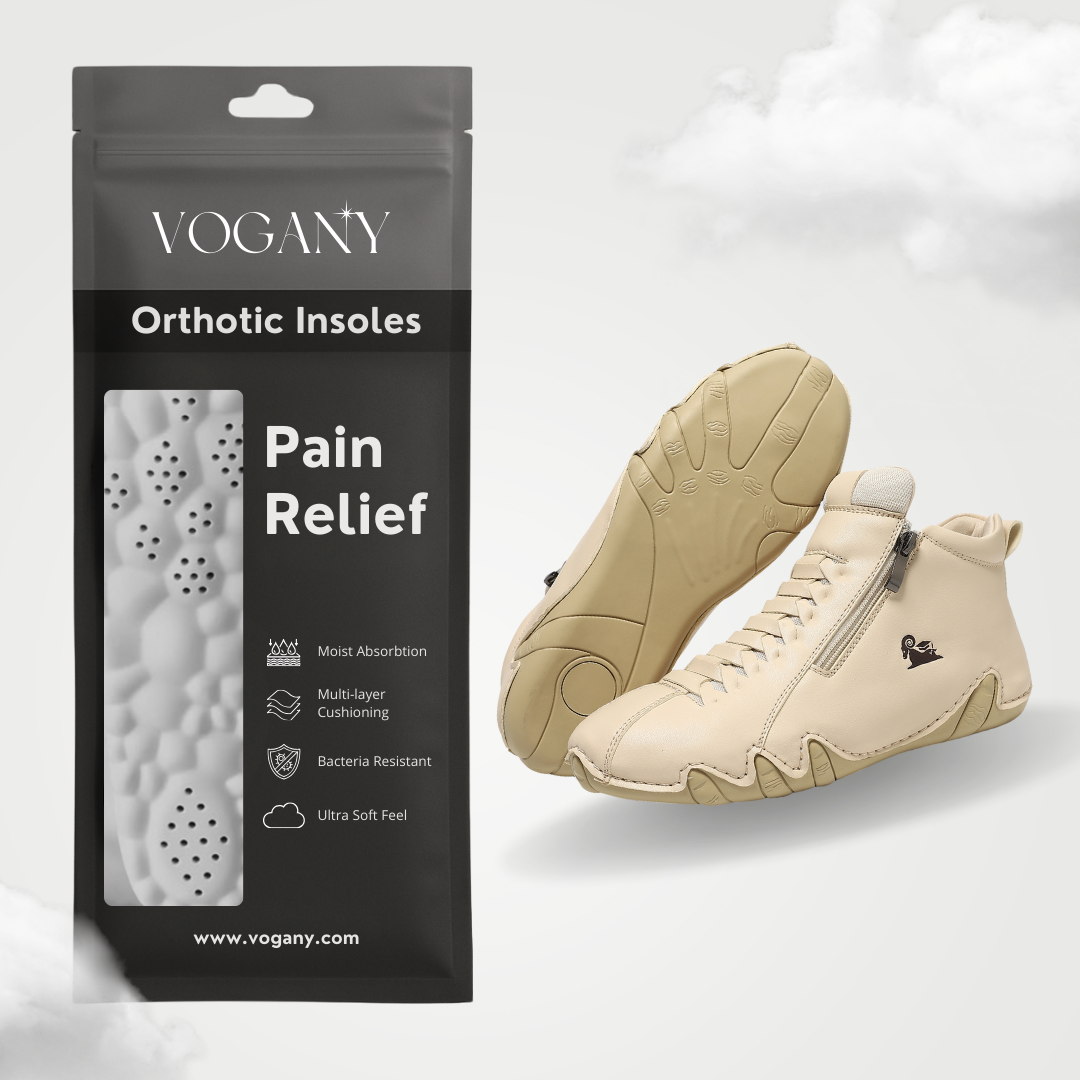 VogBeck 2.0 – Calçado Ortopédico Respirável com Duplo Zíper Confortável 