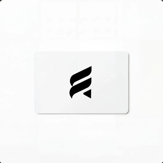 Cartão Presente Branco 