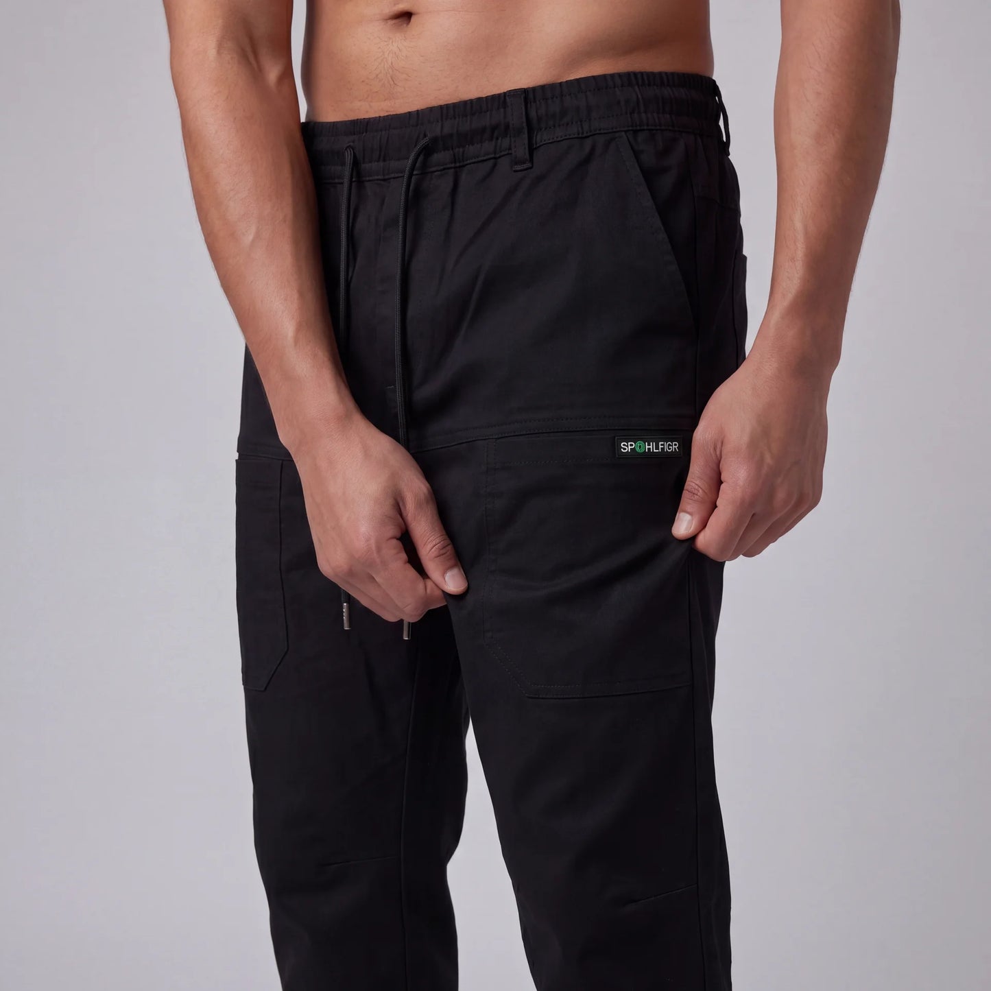 Pohodlné cargo kalhoty s velkou kapacitou úložného prostoru 